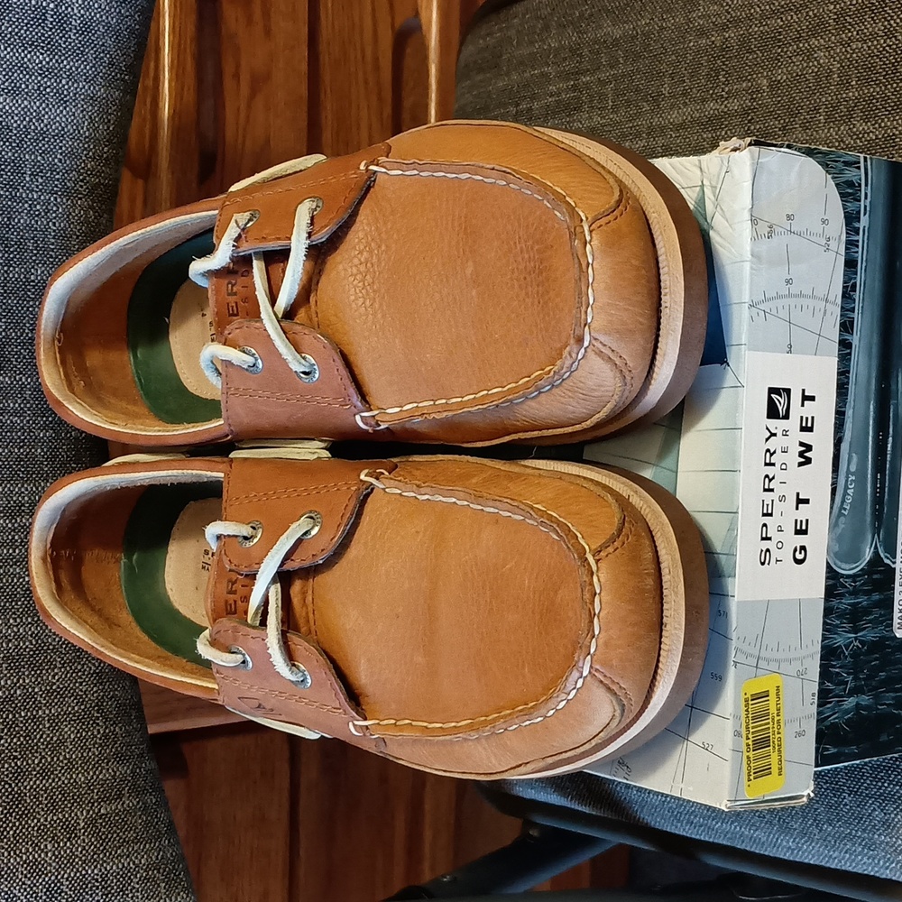 Men's Sperry Mako 2 Eye Mic Tan - 10M - Picture 1 of 9